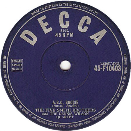 ABC Boogie06Five Smith Brothers Decca 45-F10403 aus 11-1954.jpg