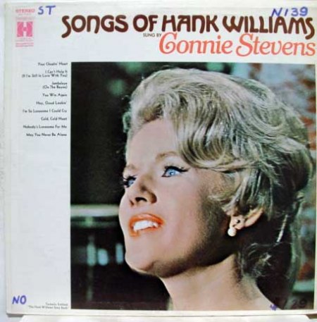 Stevens,Connie09Songs Of Hank Williams LP Harmony HS 11312.jpg