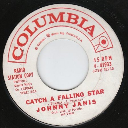 Janis,Johnny10Catch a falling star Columbia 4-41933 PROMO.jpg