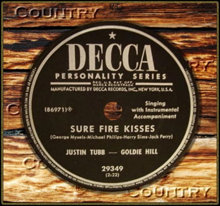 GOLDIE HILL &amp; JUSTINE TUBB - SURE FIRE KISSES_IC#002.jpg