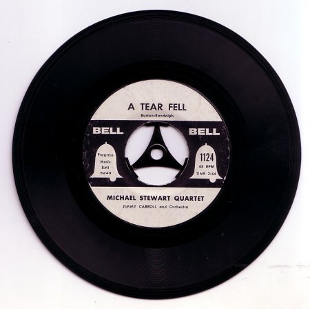 MICHAEL STEWART QUARTET - A Tear Fell - Label.jpg