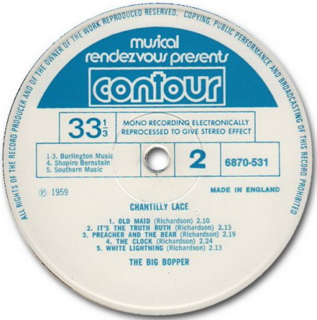 Big Bopper - Chantilly Lace - Contour-6870531  (4)_Bildgröße ändern.JPG