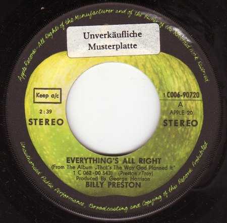 BILLY PRESTON - Apple 1C 006-90720 B.jpg