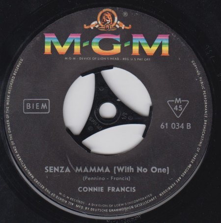 CONNIE FRANCIS - Senza Mamma.jpg