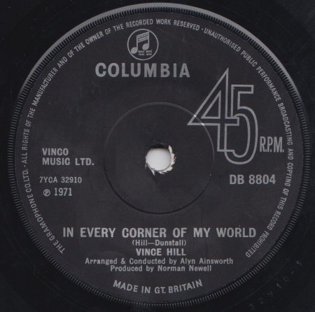 VINCE HILL - In every corner of my world -B-.jpg