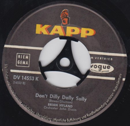 BRYAN HYLAND - Don't Dilly Dally Sally -B-.jpg