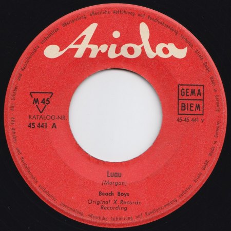 BEACH BOYS - 45441-B Luau Ariola.jpg