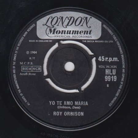 ROY ORBISON - Yo te amo Maria -B-.jpg