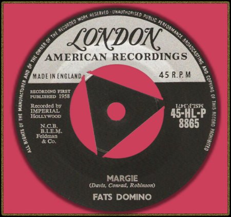 FATS DOMINO - MARGIE_IC#003.jpg