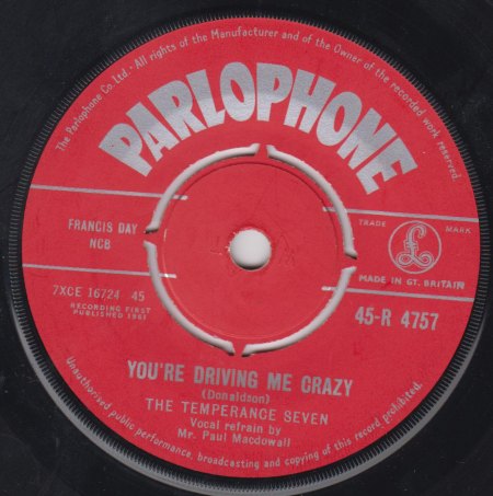 TEMPERANCE SEVEN - You're driving me crazy -A-.jpg