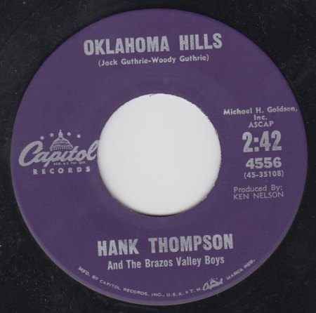 HANK THOMPSON - Oklahoma Hills -A-.jpg