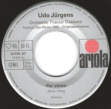Jürgens,Udo21Per Vivere san remo 1968.jpg