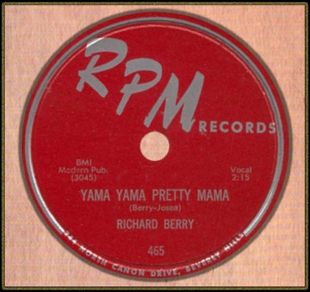 RICHARD BERRY - YAMA YAMA PRETTY MAMA_IC#002.jpg