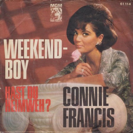 CONNIE FRANCIS - Weekend Boy - CV VS -.jpg