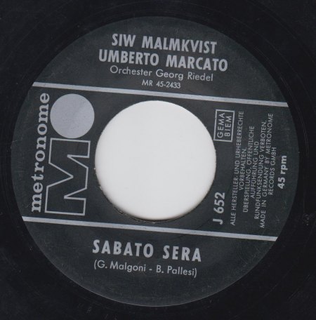 S.MALMKVIST &amp; U.MARCATO - Sabato Sera -B-.jpg