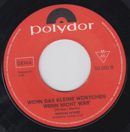 WENCKE MYHRE - Wenn das kleine Wörtchen wenn nicht wär  -B-.jpg