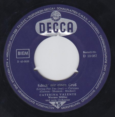 CATERINA VALENTE - Schick' mir einen Gruß -A-.jpg
