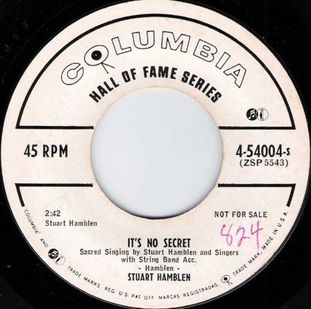 Hamblen,Stuart01It s no secret Columbia 4-54005 s.jpg
