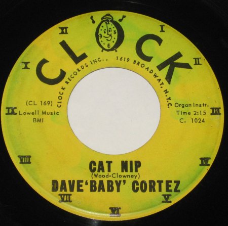 DAVE BABY CORTEZ - Cat Nip -A- Clock.jpg