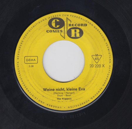 THE FLIPPERS  auf Comes Record 001.jpg