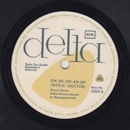 JOCHEN BRAUER SEXTETT - On-Eh-Oh-Ah-Ah (Witch Doctor) -A-.jpg