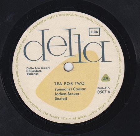 JOCHEN BRAUER SEXTETT - Tea for two -A-.jpg