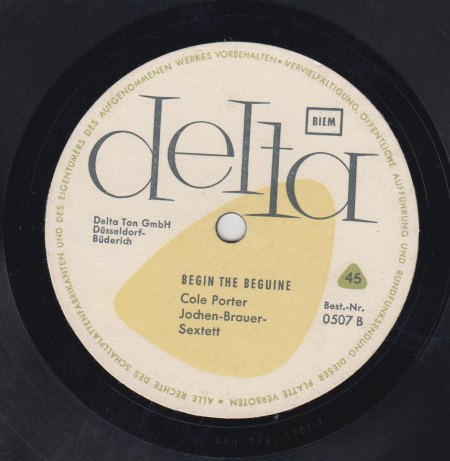 JOCHEN BRAUER SEXTETT - Begin the beguine -B-.jpg