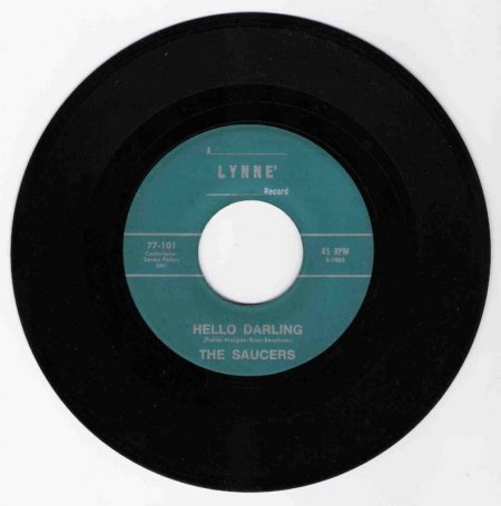 THE SAUCERS - Hello Darling.jpg