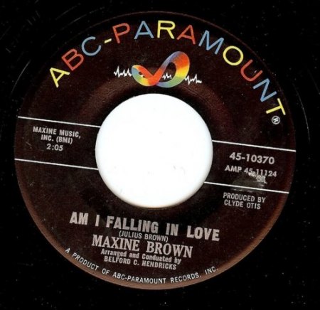 Brown,Maxine20Am I falling In Love ABC Paramount 45-10370.jpg