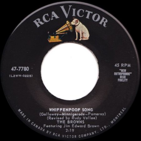 THE BROWNS - The Whiffenpoof Song -A-.jpg