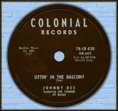 JOHNNY DEE (JOHN D. LOUDERMILK) - SITTIN' IN THE BALCONY_IC#002.jpg
