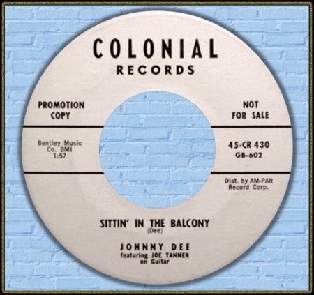 JOHNNY DEE (JOHN D. LOUDERMILK) - SITTIN' IN THE BALCONY_IC#005.jpg