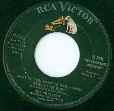 RAY PETERSON - What do you want.... -B1-.jpg