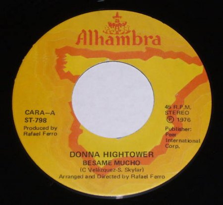 DONNA HIGHTOWER - Besame Mucho.jpg