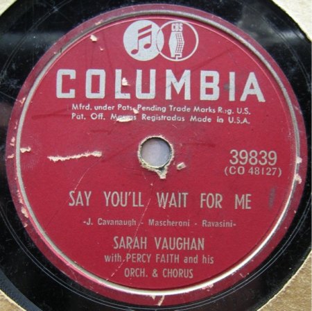 SARAH VAUGHAN - Say you'll wait for me -A-.jpg