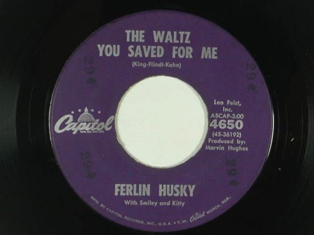 FERLIN HUSKY - The waltz you saved for me -B1-.jpg