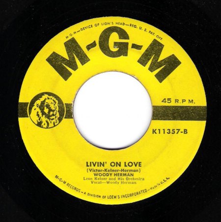 WOODY HERMAN - Livin' on love -B2-.jpg