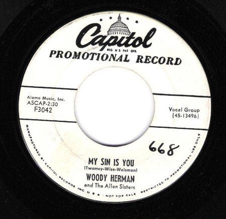 WOODY HERMAN - My sin is you -A3-.jpg