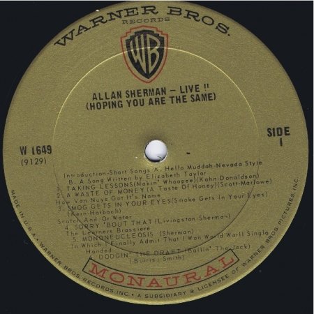 ALLAN SHERMAN - LP Side 1.jpg