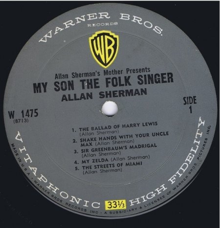 ALLAN SHERMAN - LP 2 Side 1.jpg