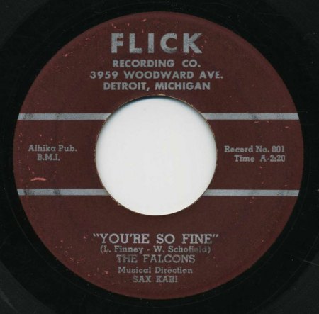 THE FALCONS - You're so fine -A1-.jpg