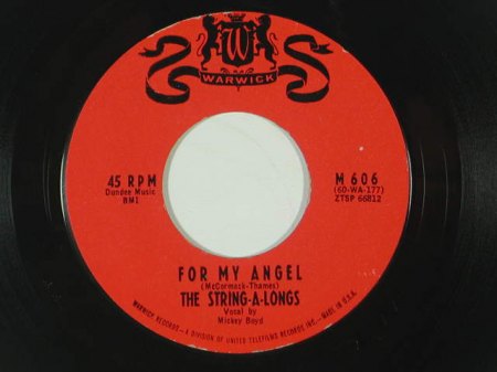 THE STRING-A-LONGS - For my angel -B1-.jpg