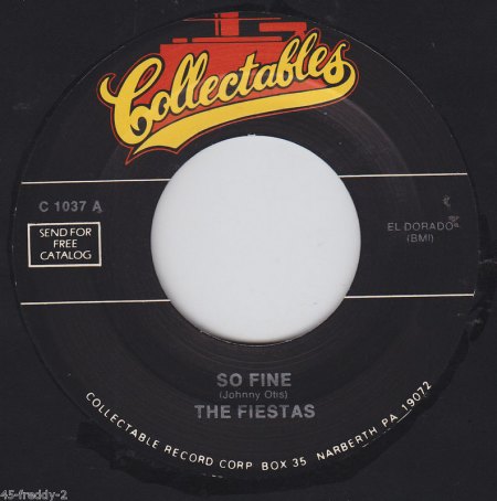 THE FIESTAS - So Fine -A3-.jpg