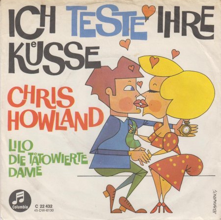 CHRIS HOWLAND - Ich teste Ihre Küsse - CV VS-.jpg