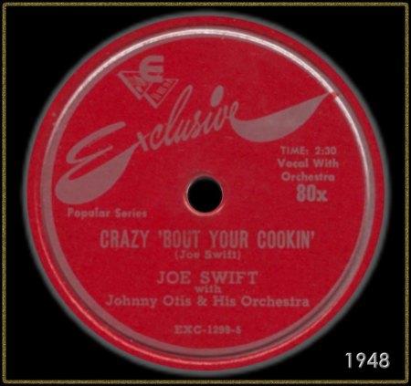 JOE SWIFT - CRAZY 'BOUT YOUR COOKIN'_IC#001.jpg