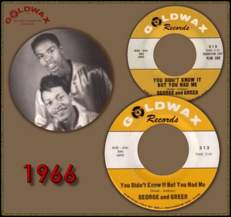GEORGE &amp; GREER - YOU DIDN'T KNOW IT BUT YOU HAD ME_IC#001.jpg