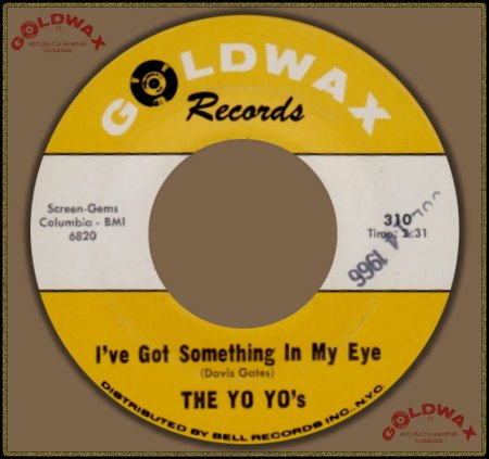 YO YO'S - I'VE GOT SOMETHING IN MY EYE_IC#001.jpg