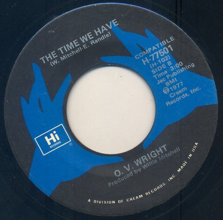 O.V. WRIGHT - The time we have -B-.JPG