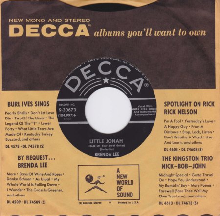 BRENDA LEE - US DECCA - 9-30673 A.jpg
