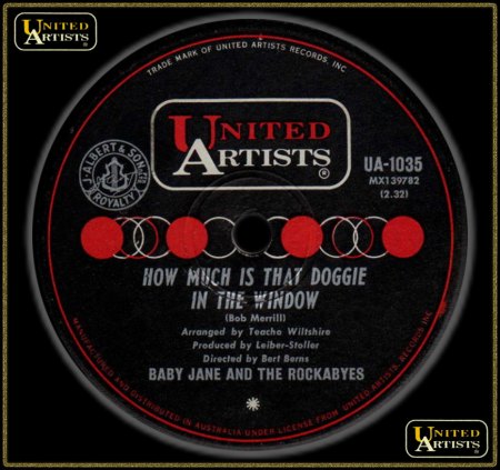 BABY JANE &amp; THE ROCKABYES - HOW MUCH IS THAT DOGGIE IN THE WINDOW_IC#003.jpg